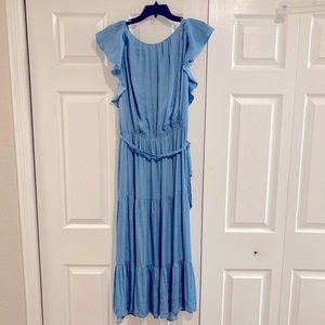 Flirty Blue LOFT Dress XL